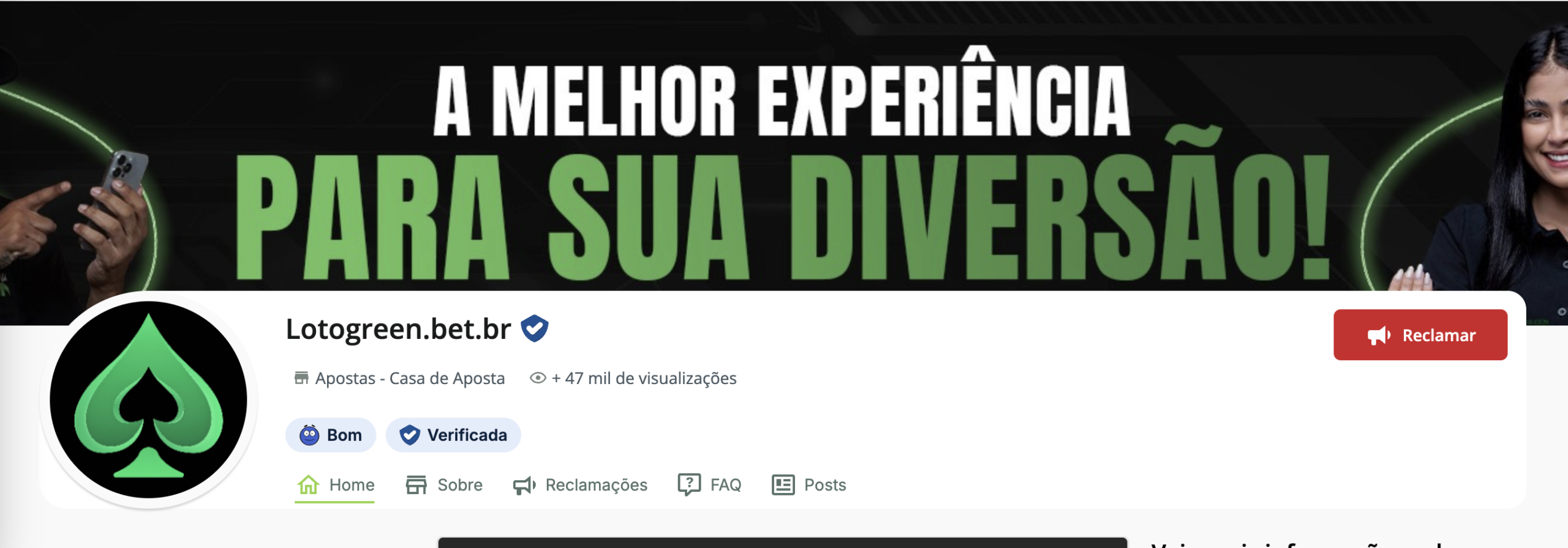 Lotogreen reclame aqui