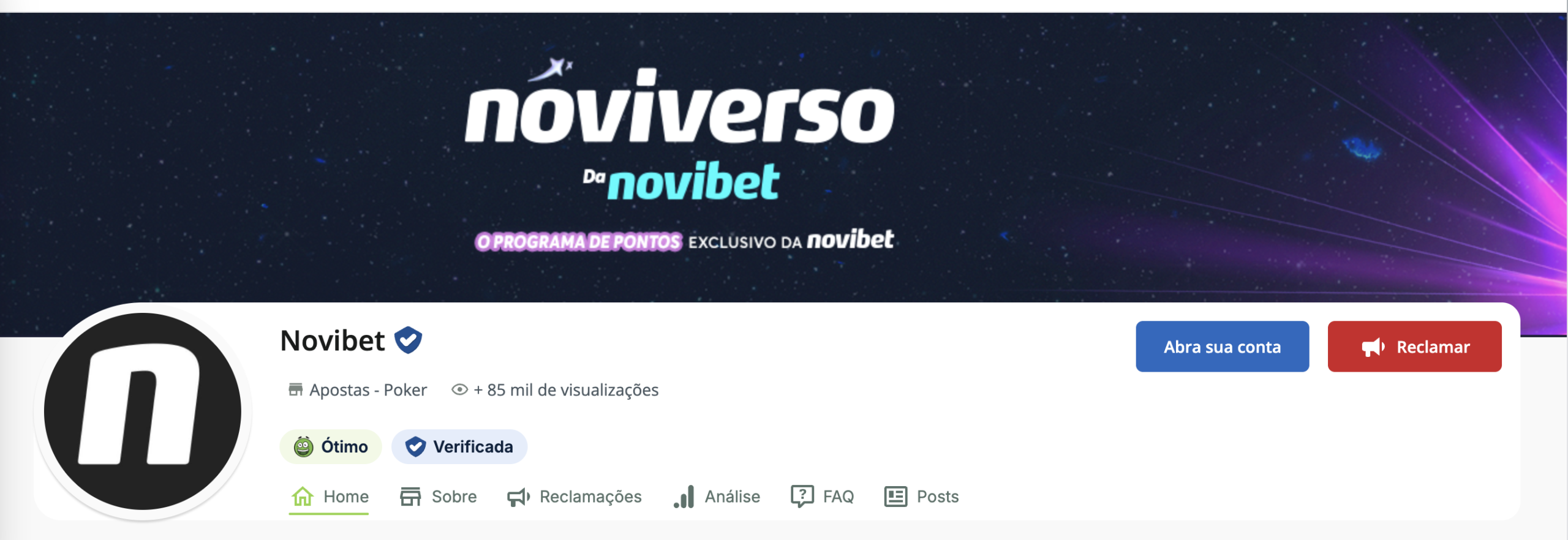 Novibet reclame aqui